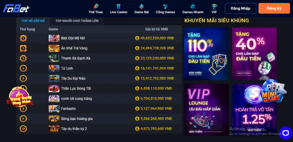 Quản lý vốn hiệu quả Fun88
